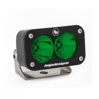 Baja Designs | - 540001GR - S2 Sport Black LED Auxiliary Light Pod