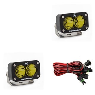Baja Designs | - 547811 - S2 Sport Black LED Auxiliary Light Pod Pair