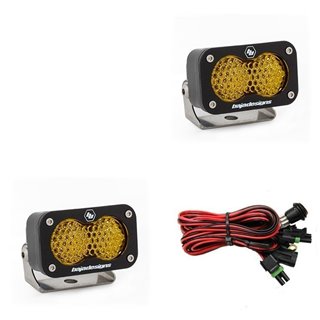 Baja Designs | - 547816 - S2 Sport Black LED Auxiliary Light Pod Pair