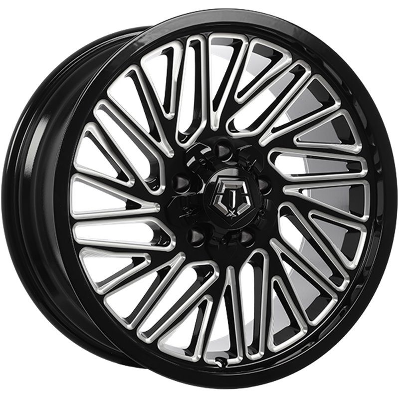 TIS Wheels | 553 ET18 - Gloss Black - Milled Edge