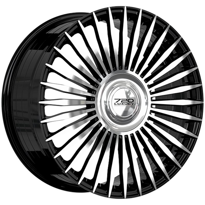 720 Luxury | INFINITY ET40 - Gloss Black - Machined Face