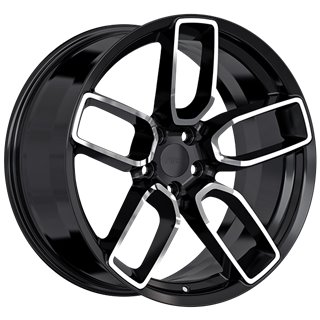 ART Replica | REPLICA 348 ET15 - Noir satin - Facade machinee 