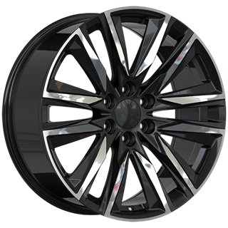 ART Replica | REPLICA 354 ET28 - Gloss Black - Machined Face DURACOAT