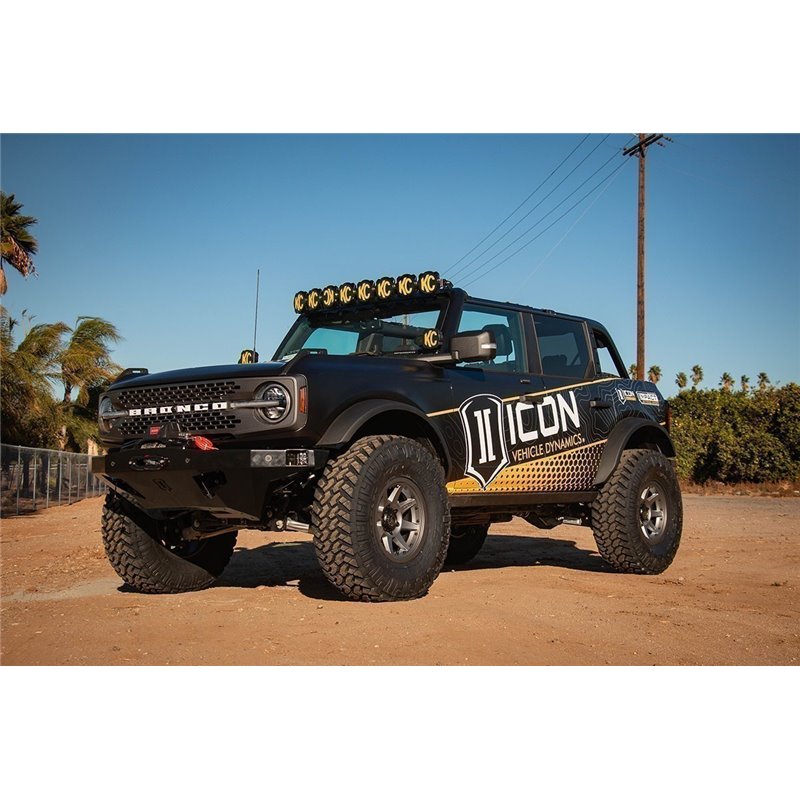 ICON Alloys | 2021-2023 Ford Bronco, Tubular Upper Control Arm/Delta Joint Pro Kit