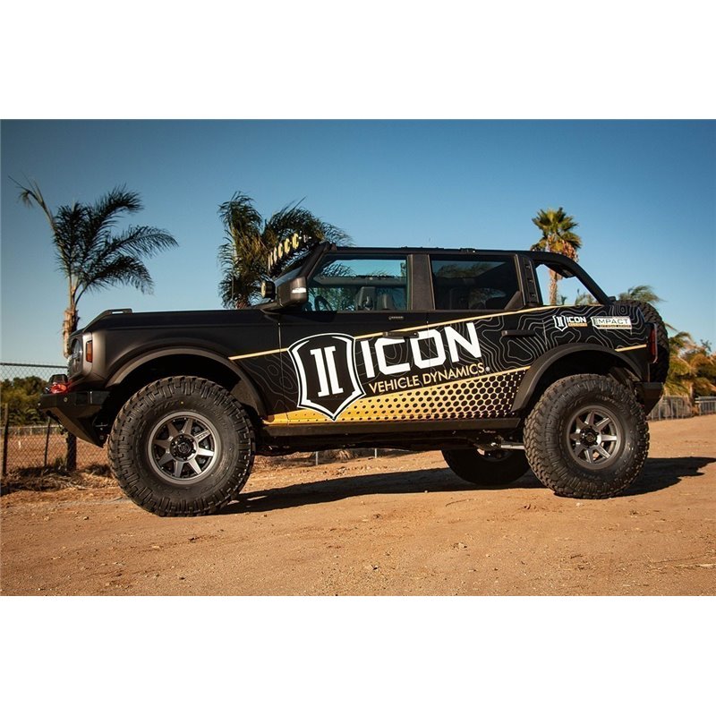 ICON Alloys | 2021-2023 Ford Bronco, Billet Upper Control Arm/Delta Joint Pro Kit