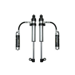 ICON Alloys | 2005-2023 Toyota Tacoma, Rear, 2.5 RXT Remote Reservoir w/ CDCV Shocks, Pair