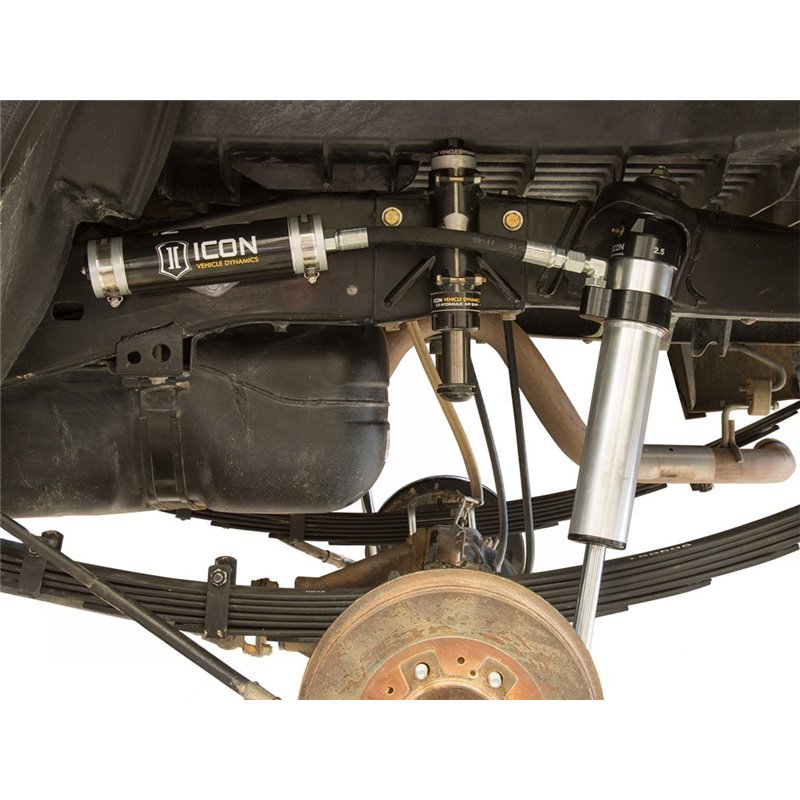 ICON Alloys | 2005-2023 Toyota Tacoma, Rear, 2.5 Aluminum Series RXT Remote Reservoir Shocks, Pair