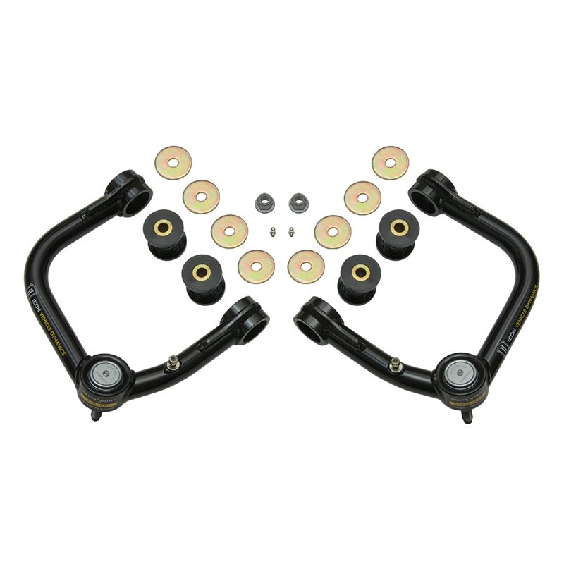 ICON Alloys | 2005-2023 Toyota Tacoma, Tubular Front Upper Control Arm w/ Delta Joint Kit