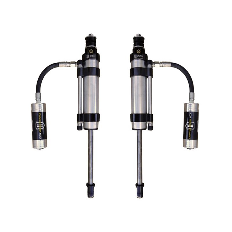 ICON Alloys | 2005-2023 Toyota Tacoma, 0-1.5 Lift, Rear, 2.5 Omega Bypass Remote Reservoir Shocks, Pair
