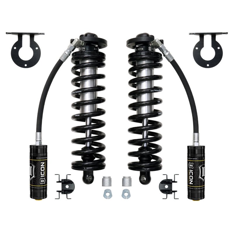ICON Alloys | 2005-2023 Ford F-250/F-350 Super Duty 4WD, 2.5 Lift, 2.5 VS Remote Reservoir Coilover Conversion Kit