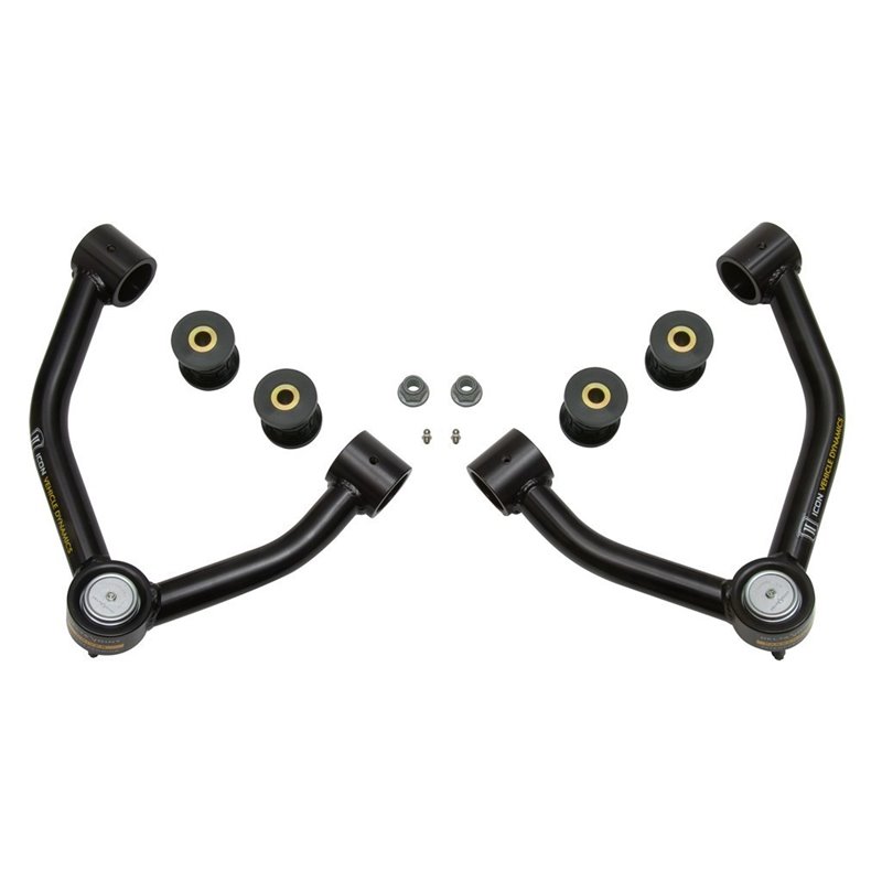 ICON Alloys | 2015-2022 Chevrolet Colorado/GMC Canyon, Tubular Upper Control Arm Kit w/Delta Joint