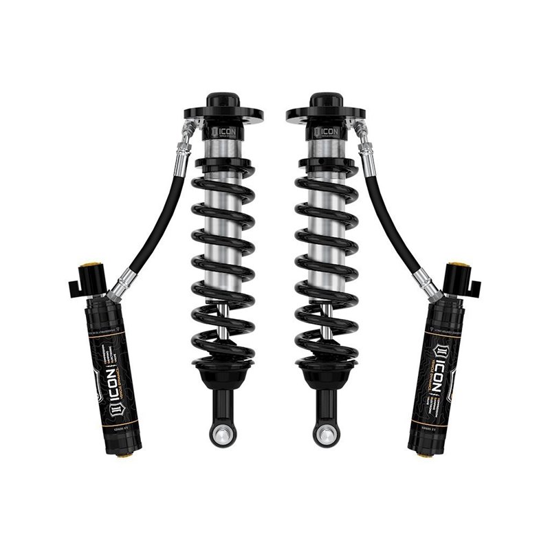 ICON Alloys | 2022-2023 Ford F-150 Lightning, Lowered 0-2", 2.5 VS Remote Reservoir CDEV Coilover Kit, Front