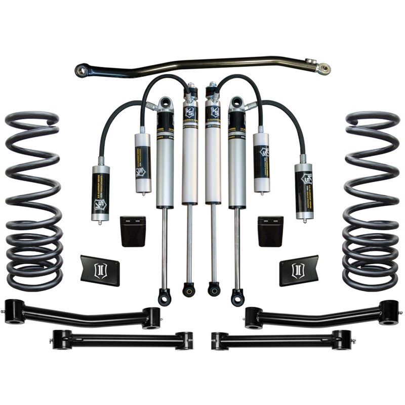 ICON Alloys | 2003-12 Ram 2500/3500 4WD, 2.5" Lift, Stage 3 Suspension System