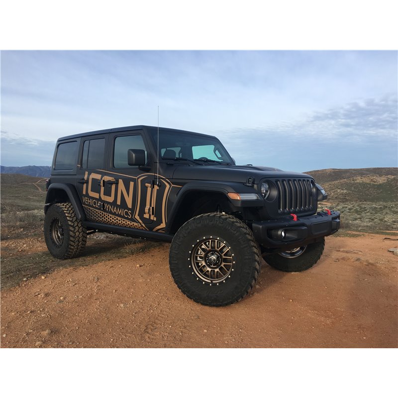 ICON Alloys | 2018-Up Jeep JL Wrangler, 2.5" Lift, Stage 2 Suspension System