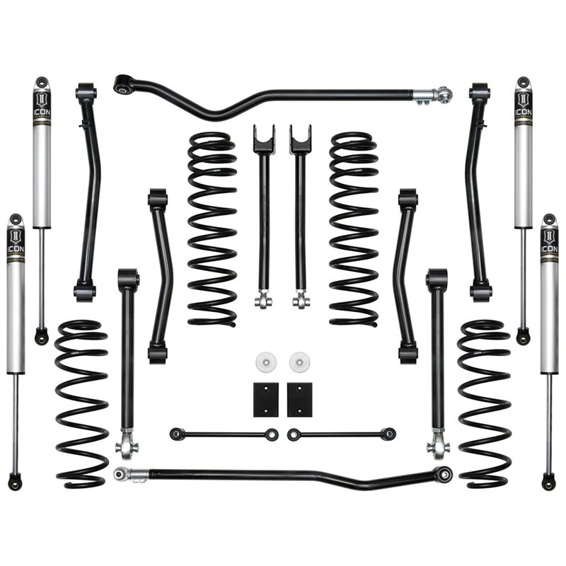 ICON Alloys | 2018-Up Jeep JL Wrangler, 2.5" Lift, Stage 4 Suspension System