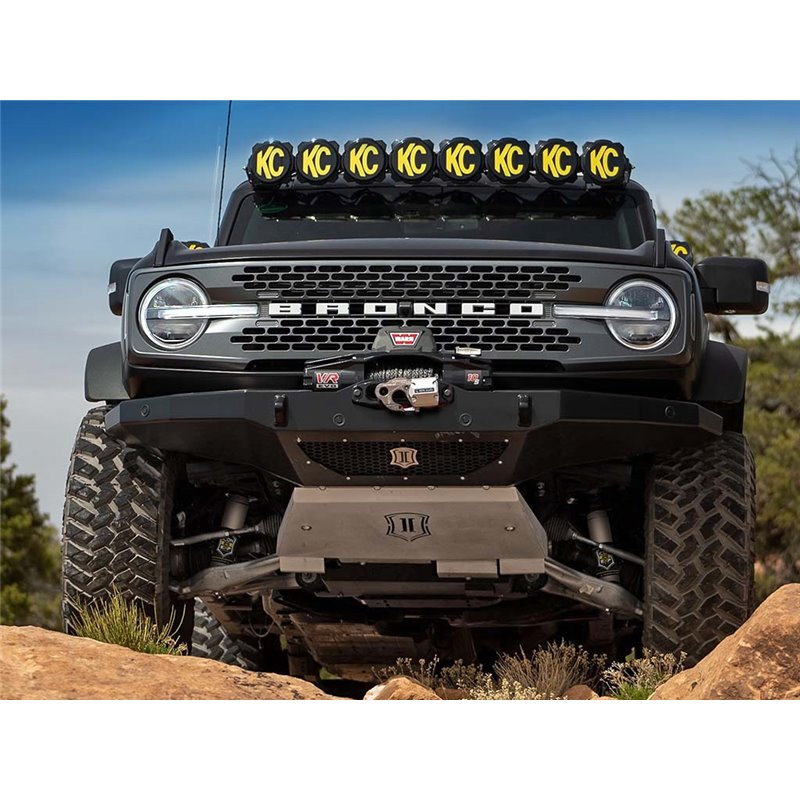 ICON Alloys | 2021-2023 Bronco HOSS 2.0 Pkg 0-2" Lift Stage 2 Suspension System, Billet