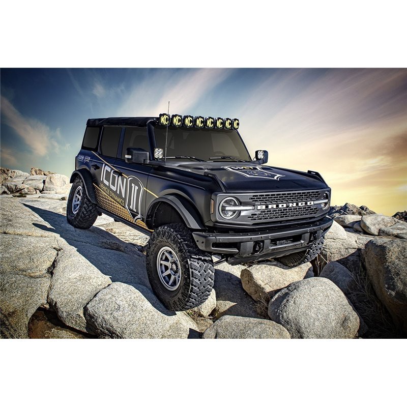ICON Alloys | 2021-2023 Bronco Sasquatch, 2-3" Lift, Stage 3 Suspension System, Billet UCA