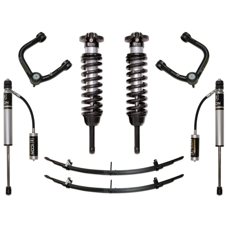 ICON Alloys | 2005-2015 Toyota Tacoma 0-3.5" Lift/2016-2023 Tacoma 0-2.75" Lift, Stage 3 Suspension System, Tubular UCA