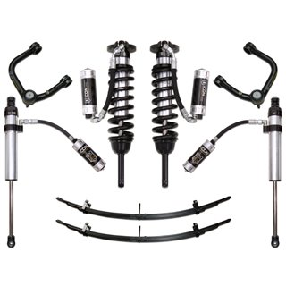 ICON Alloys | 2005-2015 Toyota Tacoma 0-3.5" Lift/2016-2023 Tacoma 0-2.75" Lift, Stage 6 Suspension System, Tubular UCA