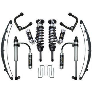 ICON Alloys | 2005-2015 Toyota Tacoma 0-3.5" Lift/2016-2023 Tacoma 0-2.75" Lift, Stage 8 Suspension System, Tubular UCA