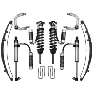 ICON Alloys | 2005-2015 Toyota Tacoma 0-3.5" Lift/2016-2023 Tacoma 0-2.75" Lift, Stage 9 Suspension System, Billet UCA