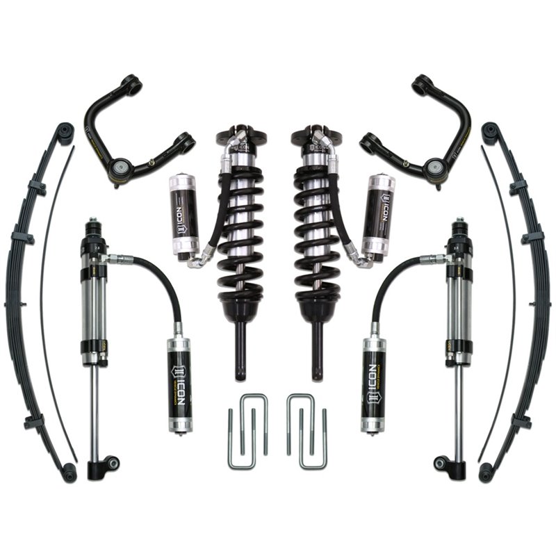 ICON Alloys | 2005-2015 Toyota Tacoma 0-3.5" Lift/2016-2023 Tacoma 0-2.75" Lift, Stage 10 Suspension System, Tubular UCA