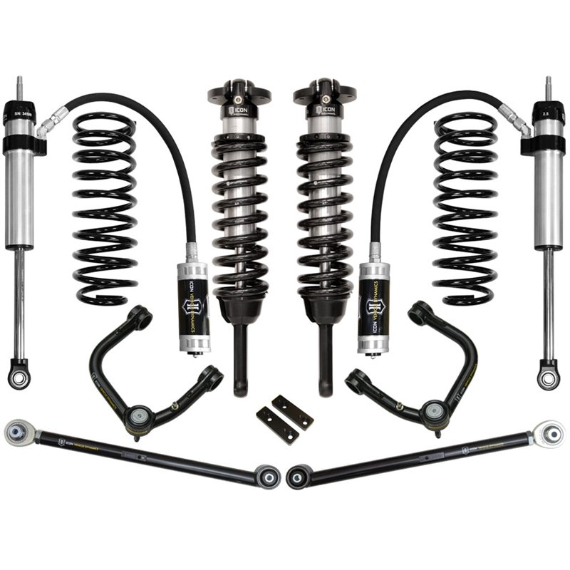 ICON Alloys | 2010-2023 Toyota 4Runner/2010-2014 Toyota FJ Cruiser, 0-3.5" Lift Stage 4 Suspension System, Tubular UCA