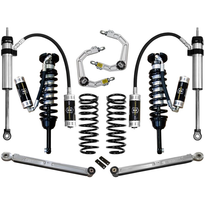 ICON Alloys | 2010-2023 Toyota 4Runner/2010-2014 Toyota FJ Cruiser, 0-3.5" Lift Stage 5 Suspension System, Billet UCA