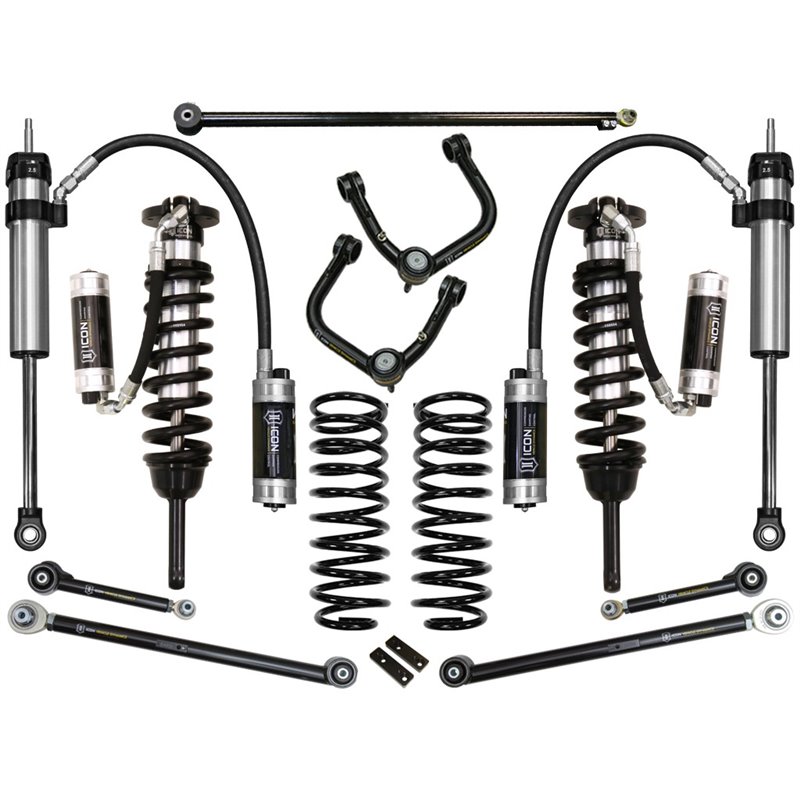 ICON Alloys | 2010-2023 Toyota 4Runner/2010-2014 Toyota FJ Cruiser, 0-3.5" Lift Stage 7 Suspension System, Tubular UCA