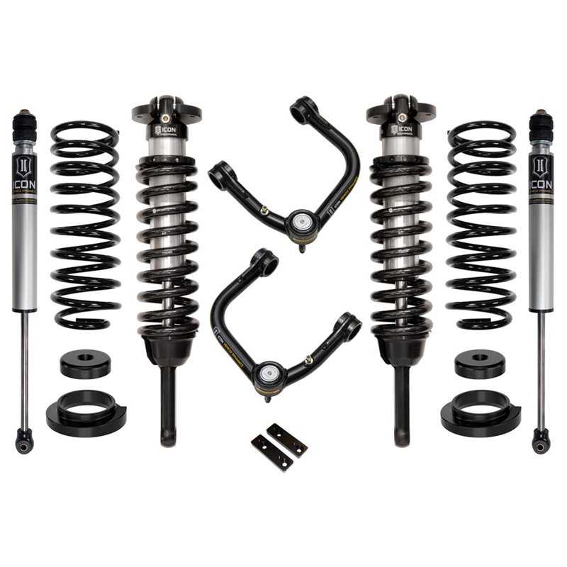 ICON Alloys | 2003-09 Lexus GX470, 0-3.5" Lift, Stage 2 Suspension System, Tubular UCA