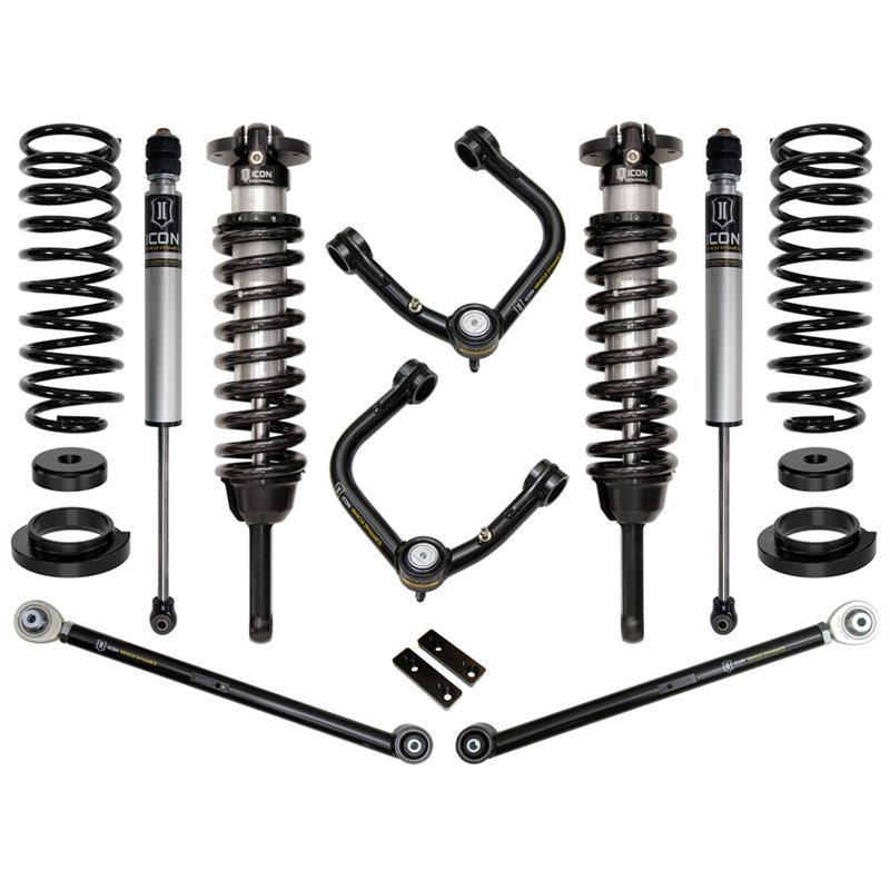 ICON Alloys | 2003-09 Lexus GX470, 0-3.5" Lift, Stage 3 Suspension System, Tubular UCA