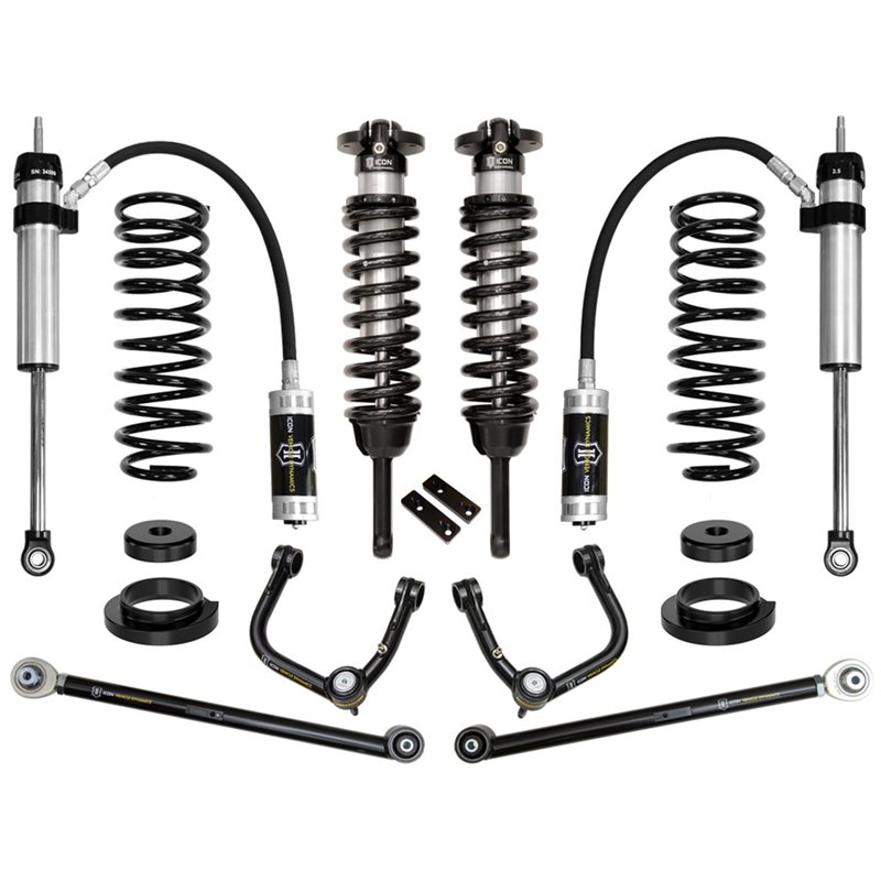 ICON Alloys | 2003-09 Lexus GX470, 0-3.5" Lift, Stage 4 Suspension System, Tubular UCA
