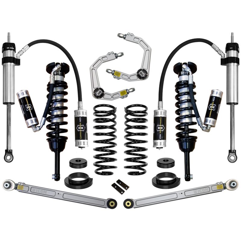 ICON Alloys | 2003-09 Lexus GX470, 0-3.5" Lift, Stage 5 Suspension System, Billet UCA