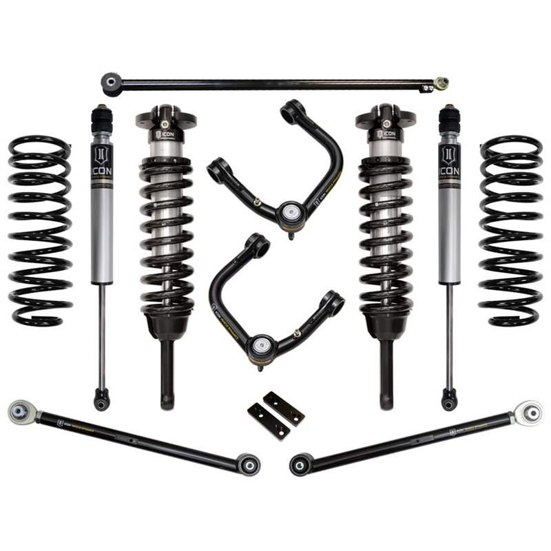 ICON Alloys | 2010-Up Lexus GX460, 0-3.5" Lift, Stage 3 Suspension System, Tubular UCA