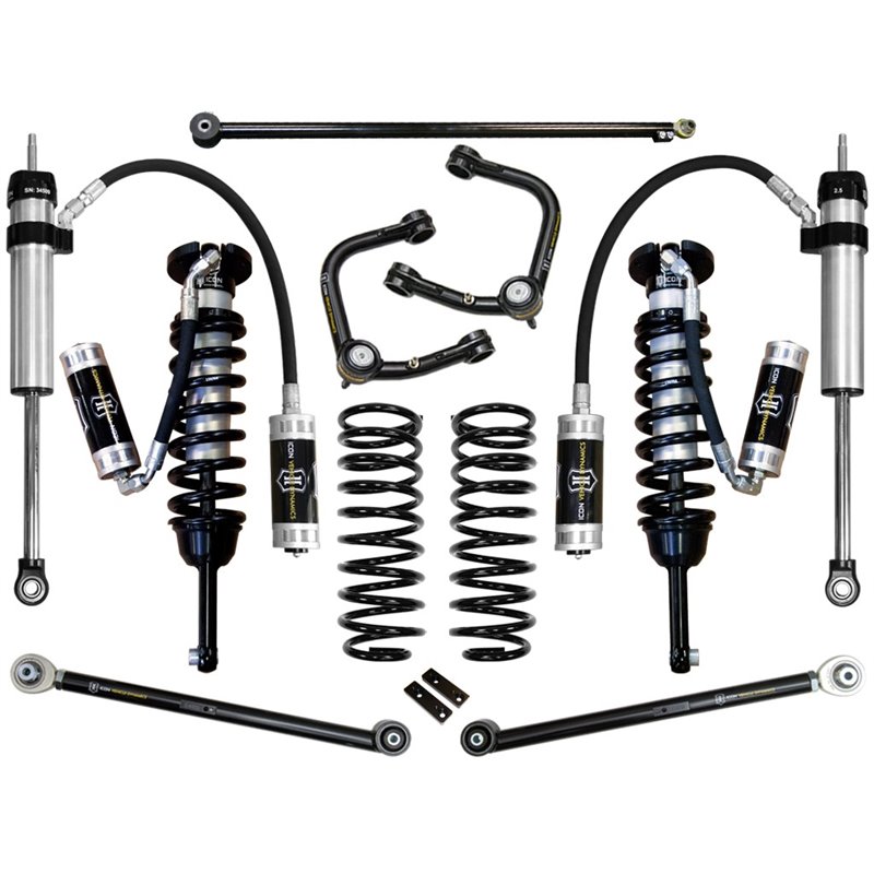 ICON Alloys | 2010-Up Lexus GX460, 0-3.5" Lift, Stage 5 Suspension System, Tubular UCA