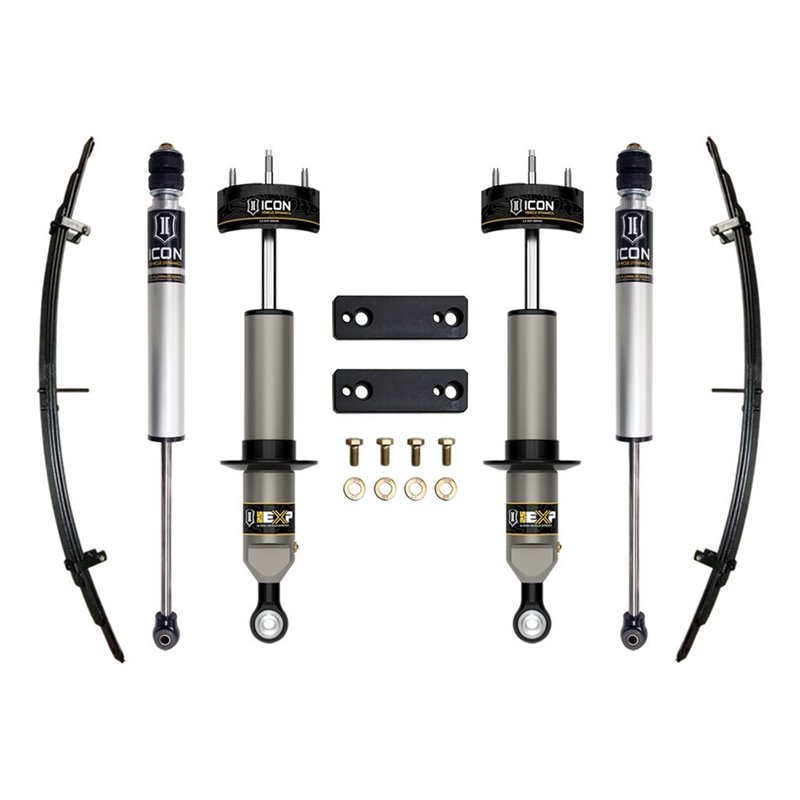 ICON Alloys | 2005-2023 Toyota Tacoma, 0-2" Lift, Stage 2 EXP Suspension System