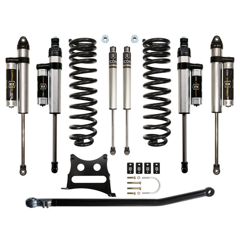 ICON Alloys | 2005-2016 Ford F-250/F-350 Super Duty 4WD Diesel, 2.5" Lift, Stage 4 Suspension System