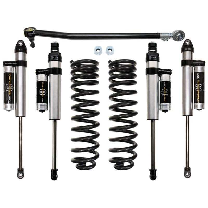 ICON Alloys | 2017-2019 Ford F-250/F-350 Super Duty 4WD Diesel, 2.5" Lift, Stage 3 Suspension System