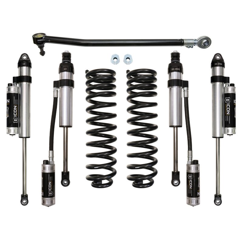ICON Alloys | 2017-2019 Ford F-250/F-350 4WD Diesel, 2.5" Lift, Stage 4 Suspension System