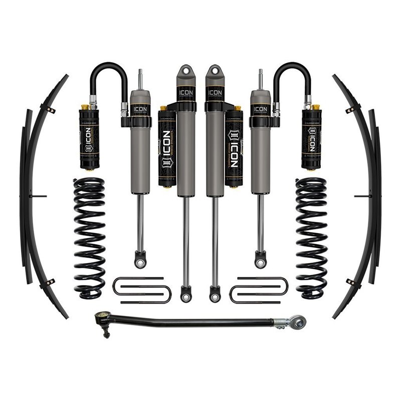ICON Alloys | 2017-2019 Ford F-250/F-350 4WD Diesel, 2.5" Lift, Stage 4 Suspension System w/ Expansion Packs