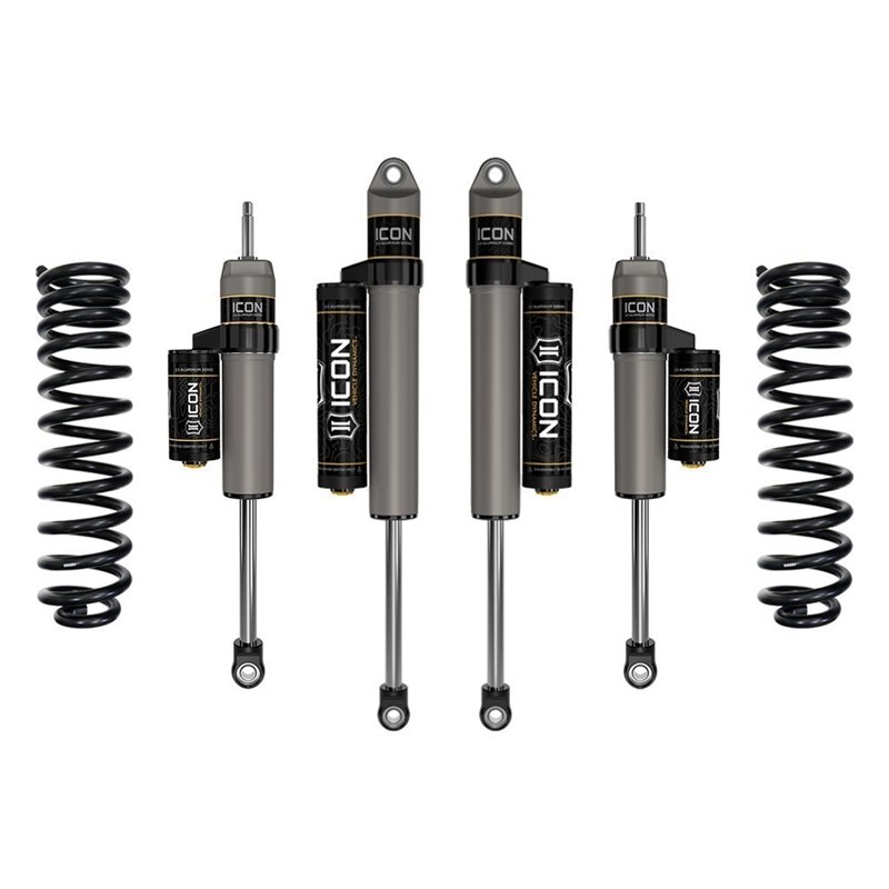 ICON Alloys | 2023 Ford F-250/F-350 Super Duty 4WD Diesel, 2.5" Lift, Stage 2 Suspension System