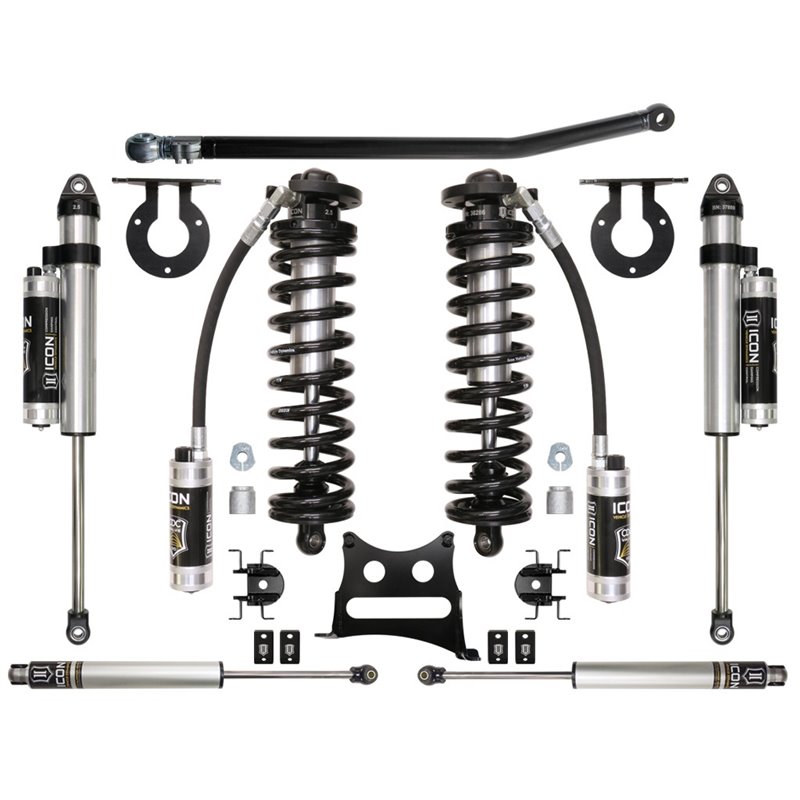 ICON Alloys | 2005-2016 Ford F250/F350, 2.5-3" Lift, Stage 4 Coilover Conversion System