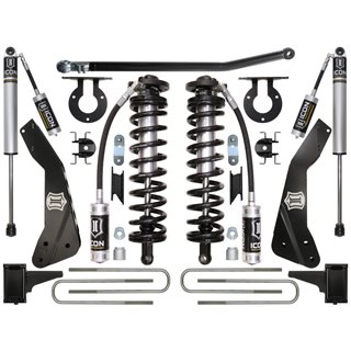 ICON Alloys | 2011-2016 Ford F250/F350, 4-5.5" Lift, Stage 1 Coilover Conversion System