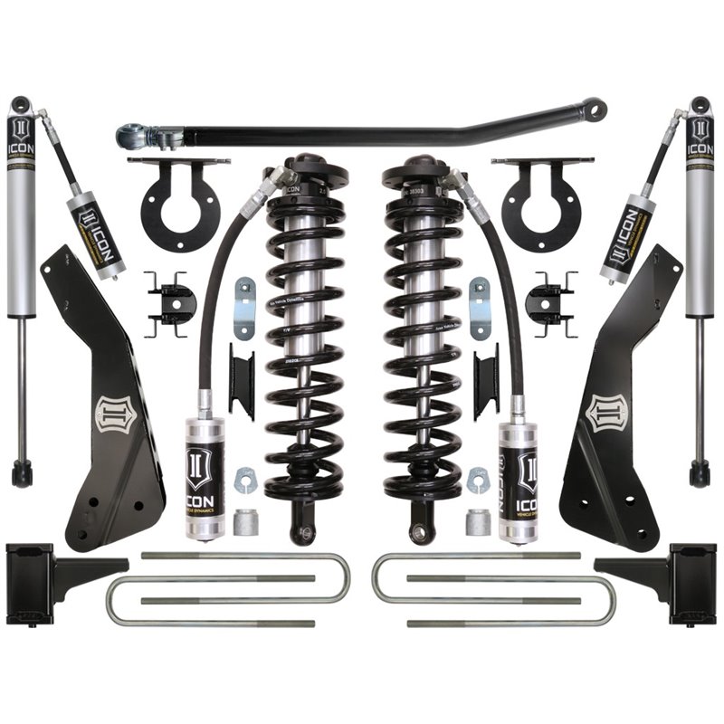 ICON Alloys | 2011-2016 Ford F250/F350, 4-5.5" Lift, Stage 1 Coilover Conversion System