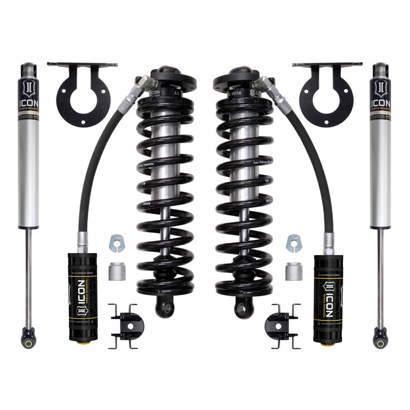ICON Alloys | 2017-2023 Ford F-250/F-350 Super Duty 4WD, 2.5-3" Lift, Stage 1 Coilover Conversion System