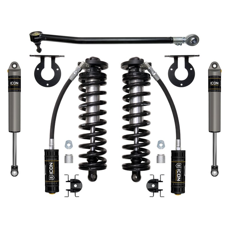 ICON Alloys | 2017-2023 Ford F-250/F-350 Super Duty 4WD, 2.5-3" Lift, Stage 2 Coilover Conversion System