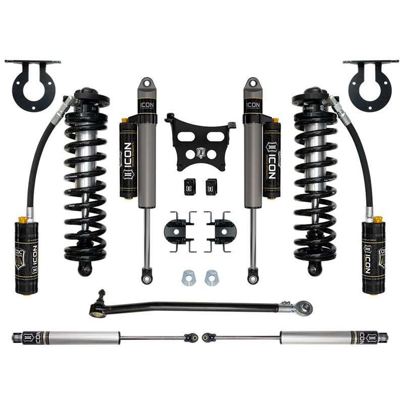ICON Alloys | 2023 Ford F-250/F-350 4WD, 2.5-3" Lift, Stage 4 Coilover Conversion System