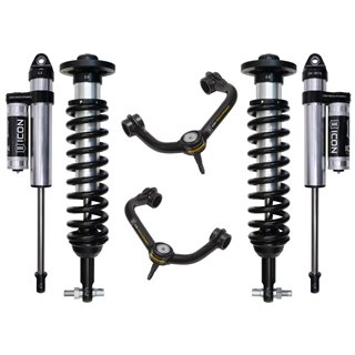 ICON Alloys | 2015-2020 Ford F150 2WD, 0-3" Lift, Stage 3 Suspension System, Tubular UCA