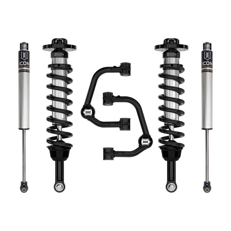 ICON Alloys | 2021-2023 Ford F-150 4WD, 2.75-3.5" Lift, Stage 1 Suspension System, Tubular UCA