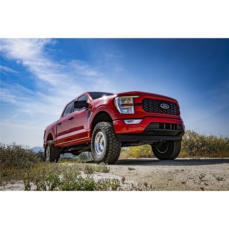 ICON Alloys | 2021-2023 Ford F-150 4WD, 3.5-4.5" Lift, Stage 2 Suspension System, Tubular UCA